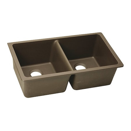 ELKAY ELGU3322MC0 ELKAY QUARTZ CLASSIC 33" X 18-1/2" X 9-1