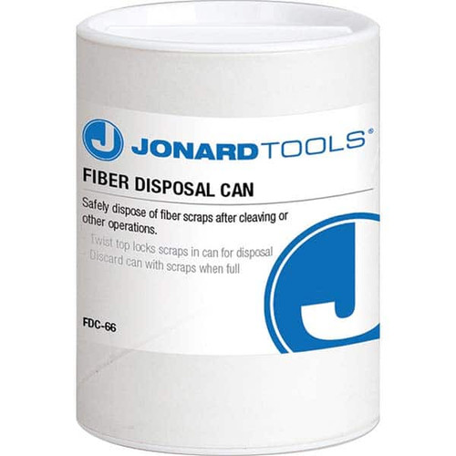JONARD TOOLS FDC-66 FIBER SCRAPS DISPOSAL CAN