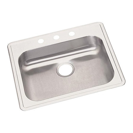 ELKAY GE125211 DAYTON STAINLESS STEEL 25" X 21-1/4" X 5