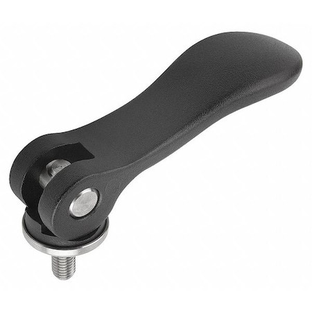 KIPP K0005.25011A4X40 CAM HANDLE,3/8"-16,CAST ALUMINUM