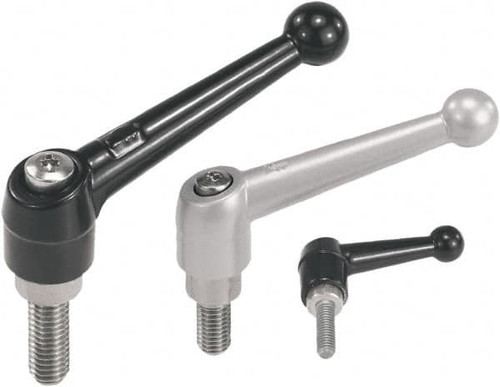 KIPP K0117.4123X60 ADJUSTABLE HANDLE,M12,ZINC