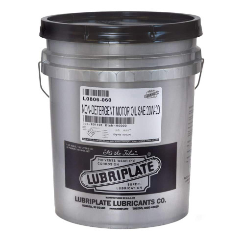 LUBRIPLATE L0806-060 5 GAL NONDETERGENT AUTOMOTIVE OIL