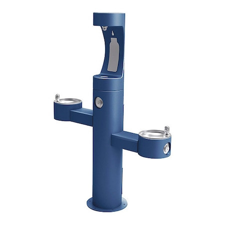 ELKAY LK4430BF1UFRKBLU ELKAY OUTDOOR EZH2O UPPER BOTTLE FILLING
