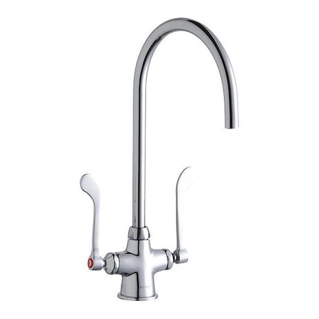 ELKAY LK500LGN08T6 ELKAY SINGLE HOLE WITH CONCEALED DECK LA