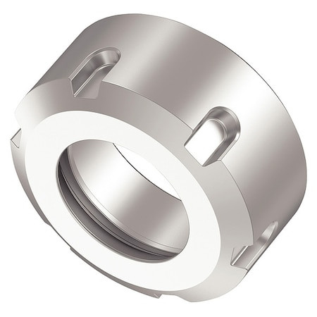 ERICKSON LNSRER40M LOCKNUT AND STOPSCREW,ER40SOLIDLOCKNUT