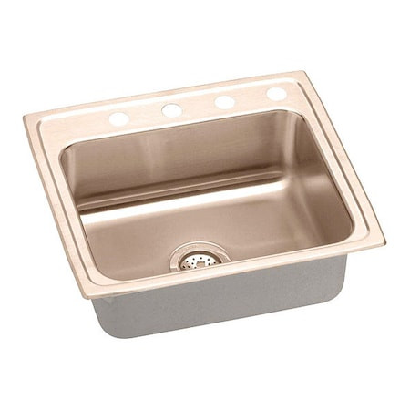 ELKAY LRAD2219553-CU ELKAY CUVERRO ANTIMICROBIAL COPPER 22" X