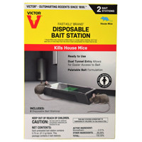 VICTOR M914 STATION BAIT MOUSE DISPSBL 2PK