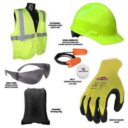 RADIANS RNHK8 DELUXE HV SAFETY STARTERKIT WITH BAG
