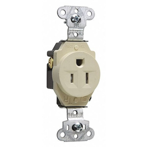 LEGRAND TR5251I RECEPTACLE,STRAIGHT BLADE TYPE,15A