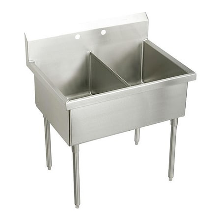 ELKAY WNSF82480 ELKAY WELDBILT STAINLESS STEEL 51" X 27-