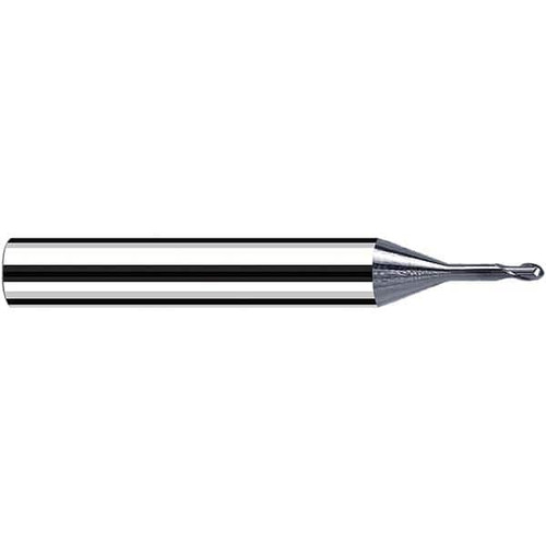 FRAISA X6564010 0.1MM DIAM, 0.1MM LOC, 2 FLUTE SOLID CAR