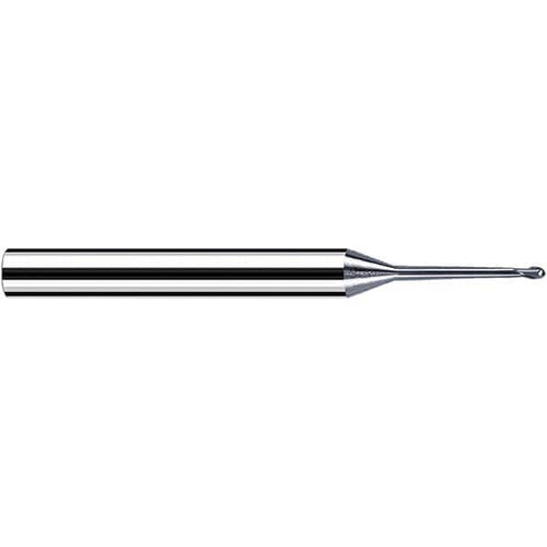 FRAISA X6770108 1.2MM DIAM, 1MM LOC, 2 FLUTE SOLID CARBI