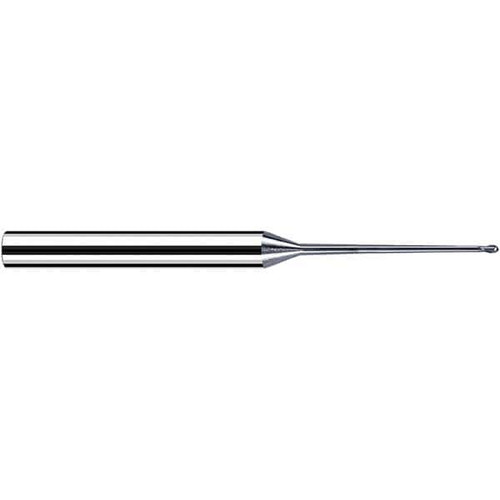 FRAISA X6774100 1MM DIAM, 0.8MM LOC, 2 FLUTE SOLID CARBI
