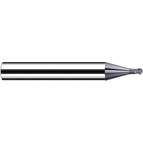 FRAISA Y6460080 0.8MM DIAM, 0.8MM LOC, 2 FLUTE SOLID CAR