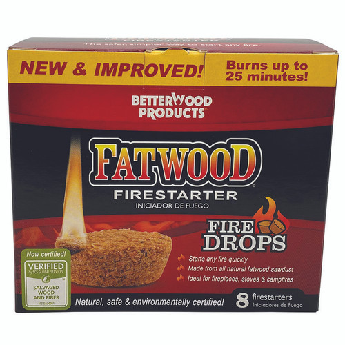 WOOD PRODUCTS INTL 08808 STARTER FIRE FIREDROP BOX     