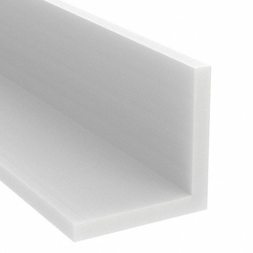 GRAINGER GLOBAL SOURCING 2NJC7 ANGLE UHMW 10FTL 0.25 T 1 1/2 X1 1/2 LEG