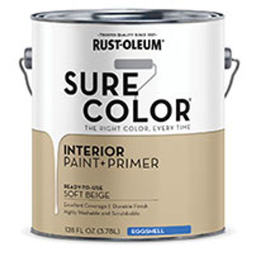 RUST-OLEUM 380222 PAINT WALL SOFT BEIGE GA      
