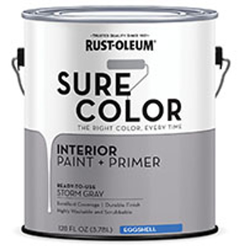 RUST-OLEUM 380224 PAINT WALL STROM GRAY GA      
