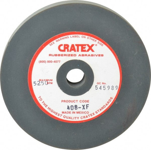 CRATEX 408 XF RUBBER GRINDING WHEELS