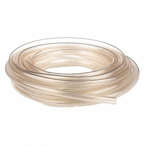 GRAINGER GLOBAL SOURCING 548857 TUBE PVC 50FT 5/16 INDIA 9/16 OUTDIA CLR