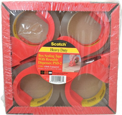 3M 7010312462 SEALING TAPE, PSD2, TRANSPARENT, 1.88 IN