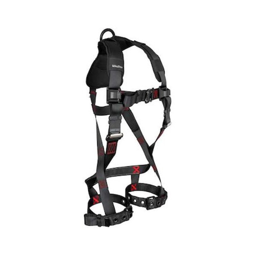 FALLTECH 8143BLX HARNESS,425 LB,QUICK-CONNECT,L, XL
