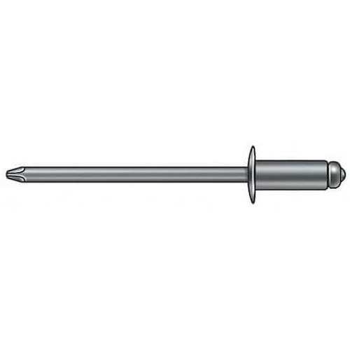 POP AVDEL AD45ABS201 BLIND RIVET,1/8 DIA,0.438 L,PK500 POP AVDEL AD45ABS201 BLIND RIVET,1/8 DIA,0.438 L,PK500