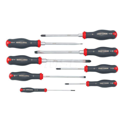 CRAFTSMAN INDUSTRIAL CMHT65618V V-SERIES(TM) 8PC SCREWDRIVER SET