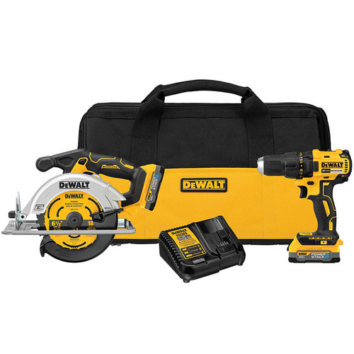 DEWALT TOOLS DCK239E2 20V MAX BRUSHLESS DRILL/CIRC KIT
