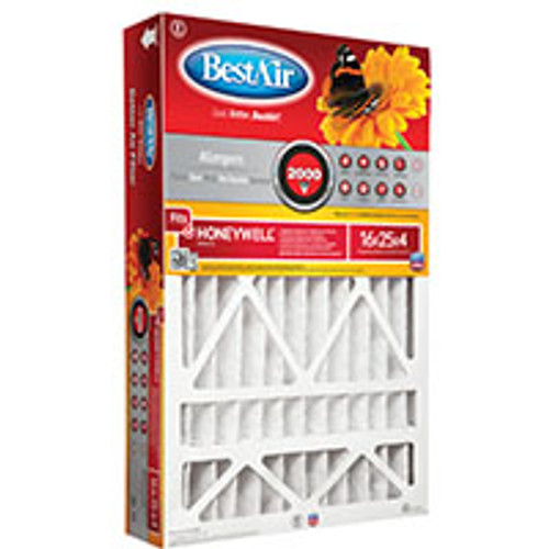 BESTAIR HW1625-11R FILTER AIR MERV 11 16X25X4IN  