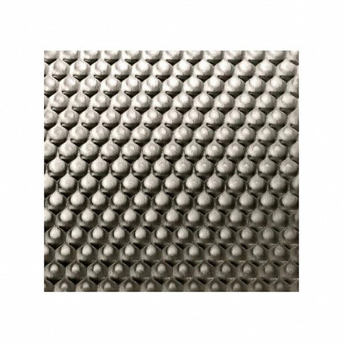 GRAINGER GLOBAL SOURCING Oxford 304#4-14Gx48x120 TEXTURED STAINLESS STEEL