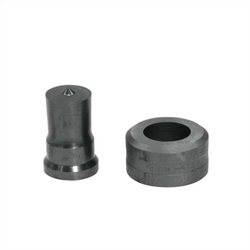 EDWARDS PD1 1" ROUND PUNCH & DIE SET 