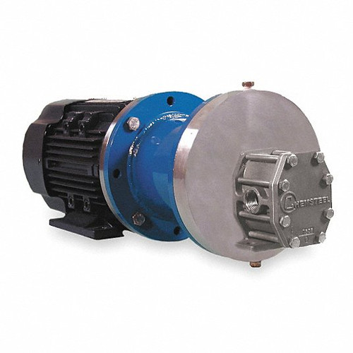 CHEMSTEEL SM20716CWM1-M47 GEAR PUMP MAGNETIC DRIVE 3/4HP 1 PHASE