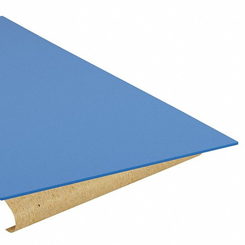 GRAINGER GLOBAL SOURCING ZUSA-XPE-135 J0481 POLYETHYLENE SHEET L 8 FT BLUE