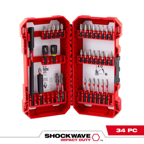 MILWAUKEE ELECTRIC TOOLS 48-32-5101 SHOCKWAVE IMPACT DUTY™ DRIVER BIT SET - 
