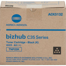 KONICA BUSINESS MACHINES USA A0X5132 INK TONER,KMBS BH,BLACK