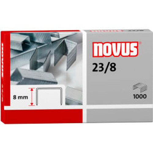 DAHLE NORTH AMERICA, INC 042-0040 NOVUS 23/8 SUPER HEAVY DUTY STAPLES, 23  DAHLE NORTH AMERICA, INC 042-0040 NOVUS 23/8 SUPER HEAVY DUTY STAPLES, 23