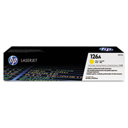 HEWLETT PACKARD CE312A YELLOW TONER,HP 126A LJCP1025