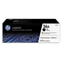 HEWLETT PACKARD CB436D HP 36A LJP1505 BLK DUAL PK