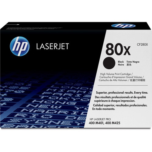 HEWLETT PACKARD CF280X BLACK TONER,HP 80X LJM401 HY