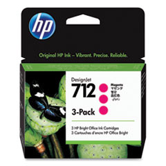 HEWLETT PACKARD 3ED78A HP 712 MAGENTA DESIGNJET INK CARTRIDGE 3
