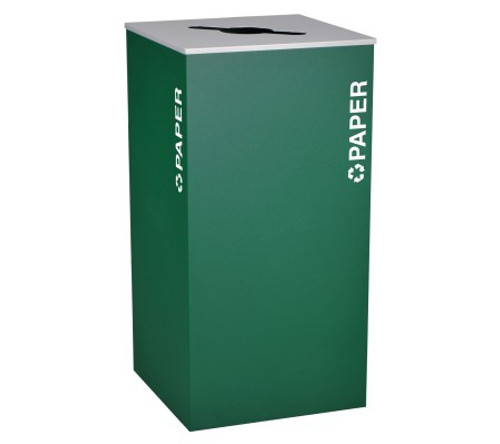 EX-CELL KAISER LLC RC-KD36-P EGX CAN TRASH KALEIDOSCOPE 36 GAL GRN PAPER