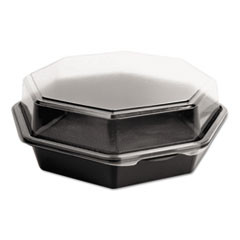 SOLO CUP COMPANY 864056-AP94 OCTAVIEW CF CONTAINERS, BLACK/CLEAR, 42O