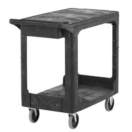 RUBBERMAID COMMERCIAL PRODUCTS FG450589BLA HD FLATSHELF CART