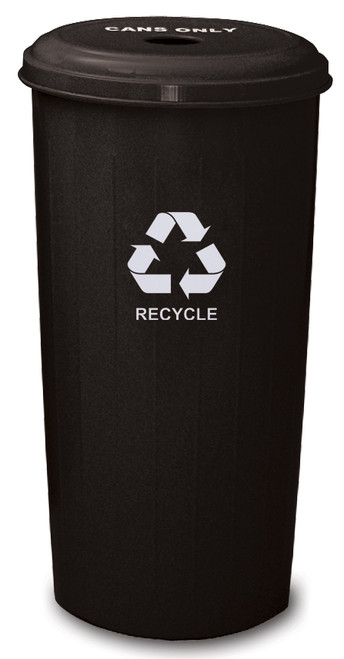 WITT INDUSTRIES, INC 10/1DTBK TALL ROUND RECYCLING WASTEBASKET & TOP W