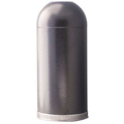 WITT INDUSTRIES, INC 415DTSVN OPEN TOP DOME WASTE RECEPTACLE, GALVANIZ