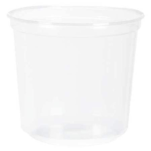 FABRIKAL 9508020 CUP DRINK COLD RIBBED 5 OZ PLAS CLR