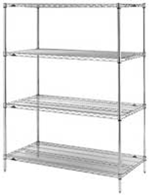 METRO A2460NC SHEVLING ADJUSTABLE CHROME 24X60"
