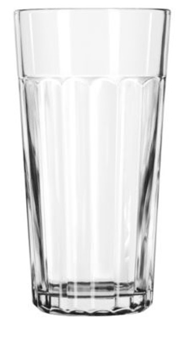 LIBBEY INC. 15645 GLASS TUMBLER JUMBO PANELED 24 OZ
