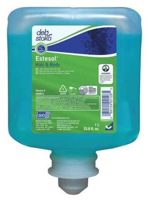 DEB HAB1L SHAMPOO AND BODY WASH 1000ML GEL PK6